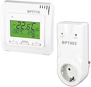 Remote controlled thermostat set
