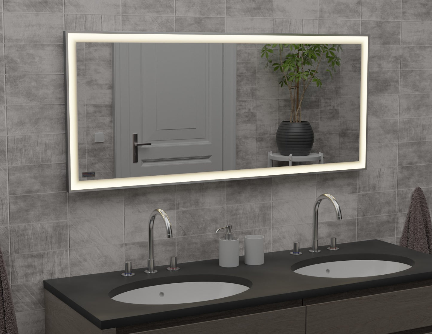 LED-Line IR Mirror - Aura
