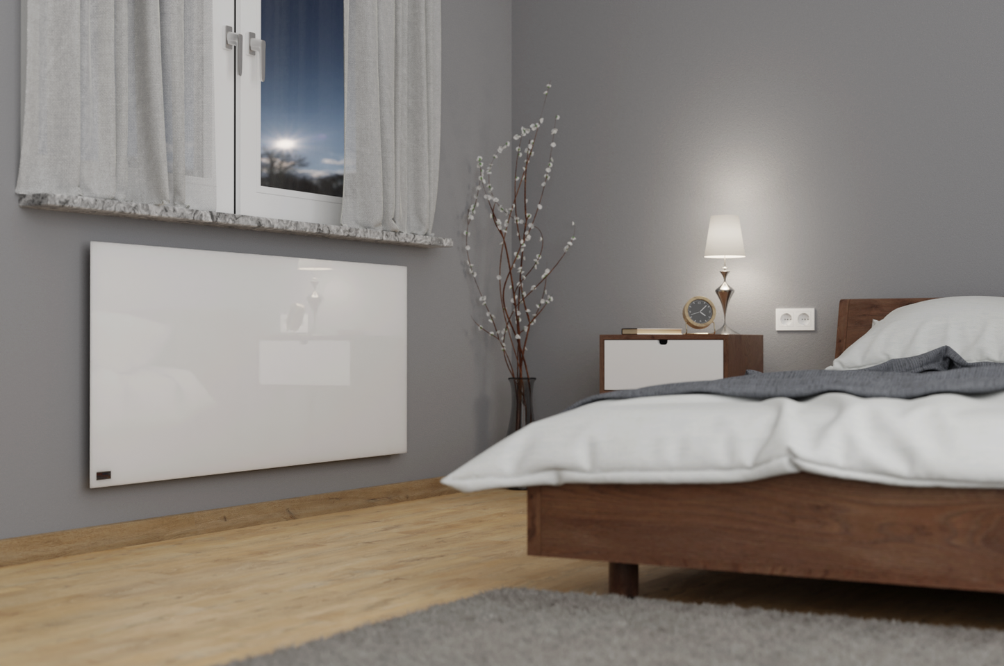 Slimline IR Vägg Värmare