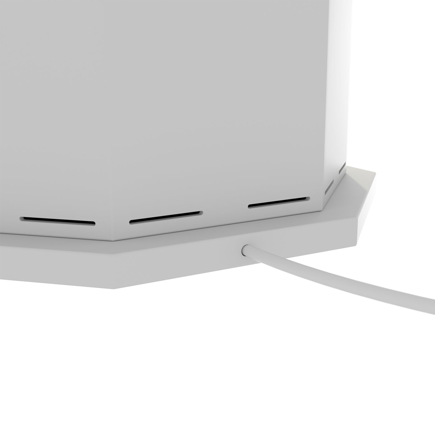 DIGEL HEAT Infraröd Värmeskulptur 1250 Watt - Variant: Botten och Topp: vit